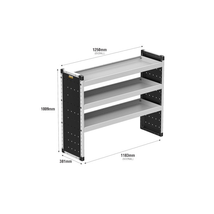 Bronze Van Racking – Ford Transit Custom LWB (2023+) – Passenger Side